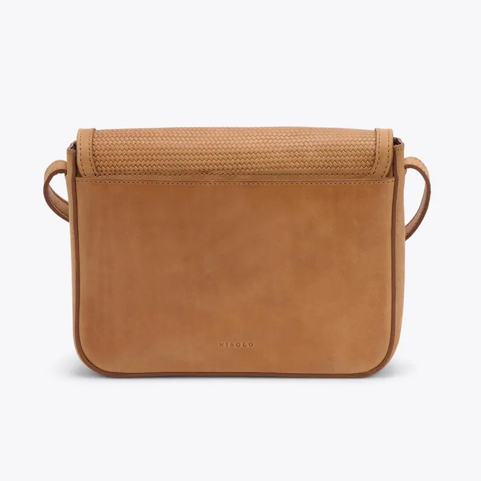 Women Nisolo Bags and Wallets Clara Crossbody Almond