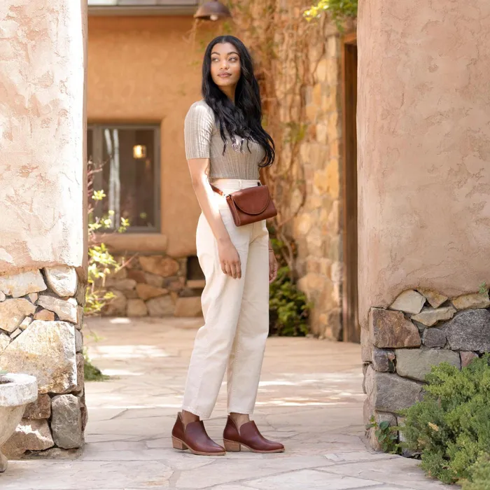 Women Nisolo Bags and Wallets Cleo Convertible Crossbody Brandy