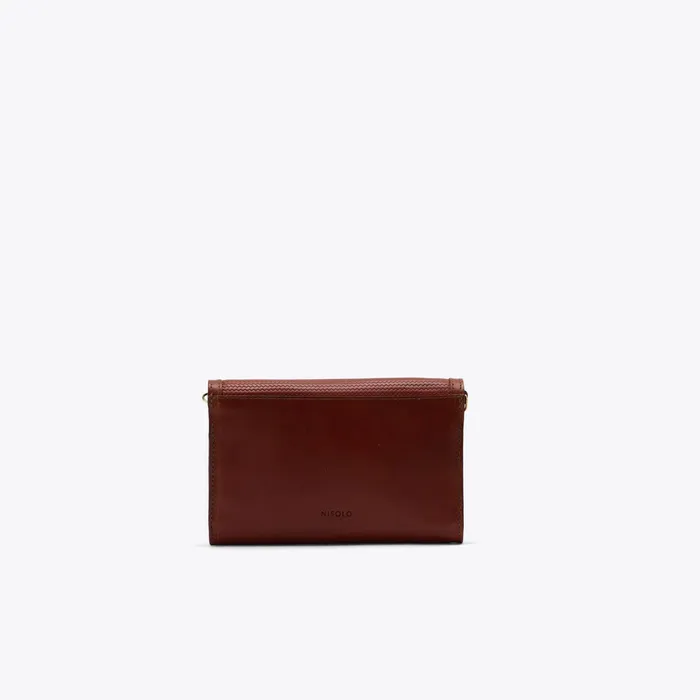 Women Nisolo Bags and Wallets Cleo Convertible Crossbody Brandy