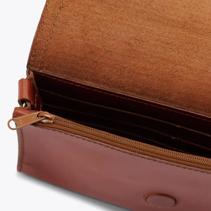 Women Nisolo Bags and Wallets Cleo Convertible Crossbody Brandy