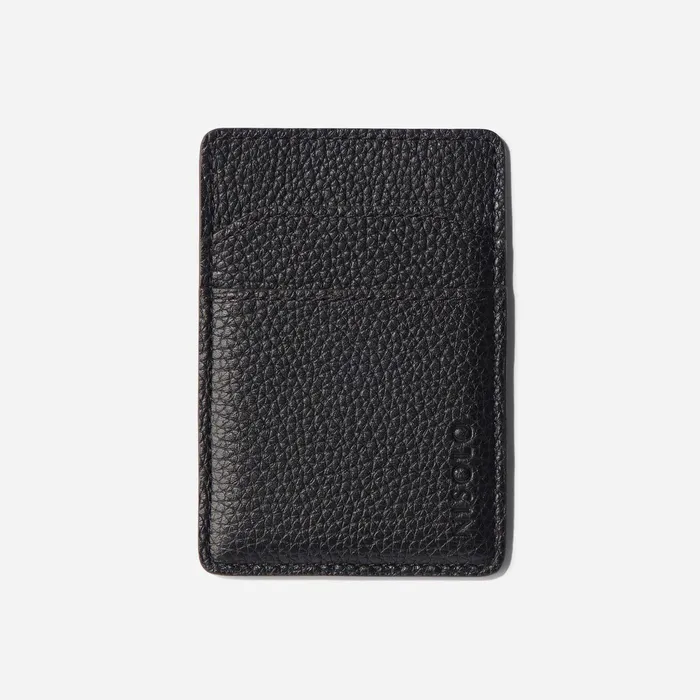 Women Nisolo Bags and Wallets Nico Card Case Wallet Black