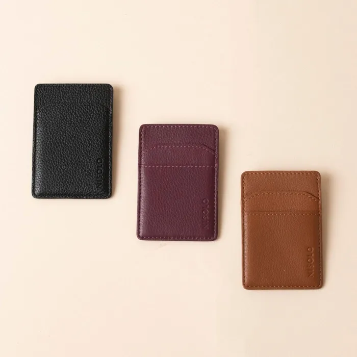Women Nisolo Bags and Wallets Nico Card Case Wallet Black