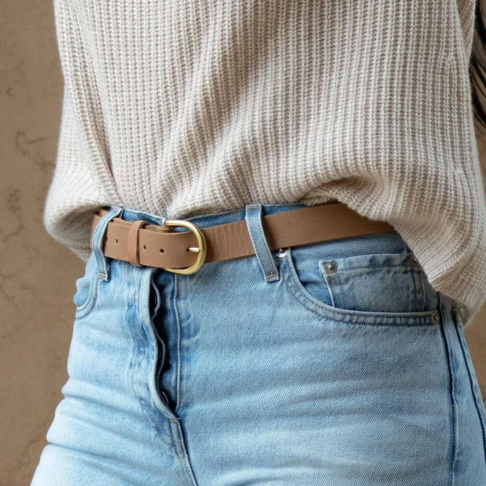 Women Nisolo Belts Noemi Belt Almond