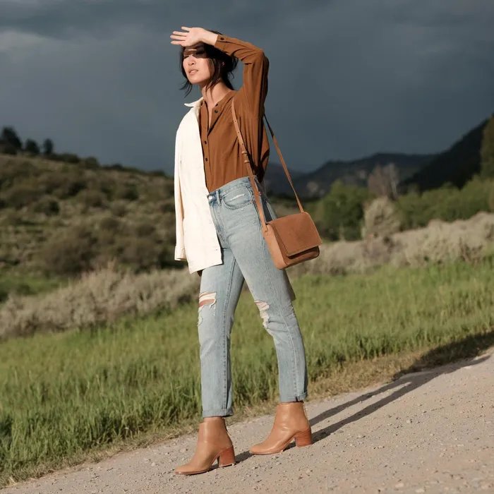 Women Nisolo Boots Dari Boot Almond