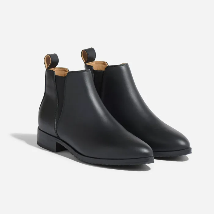 Women Nisolo Boots Eva Everyday Chelsea Boot BlackBlack