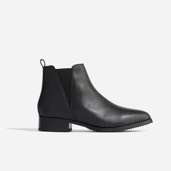 Women Nisolo Boots Eva Everyday Chelsea Boot BlackBlack
