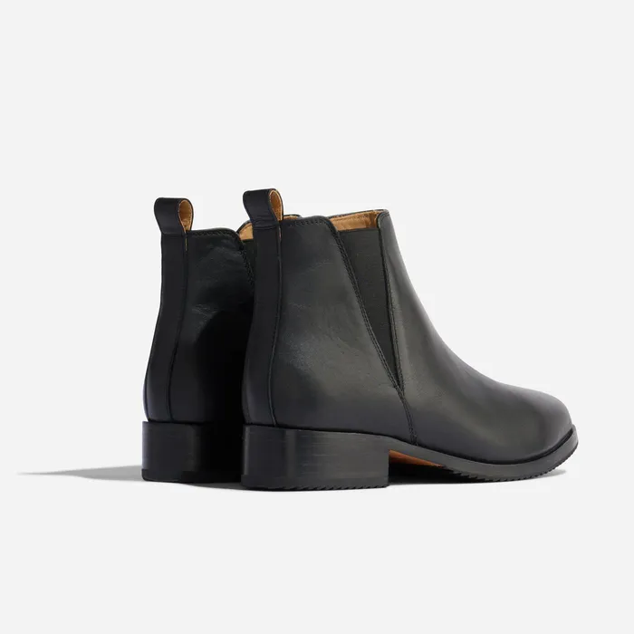 Women Nisolo Boots Eva Everyday Chelsea Boot BlackBlack