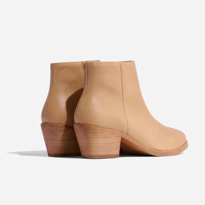 Women Nisolo Boots Marisa Inside Zip Boot Almond