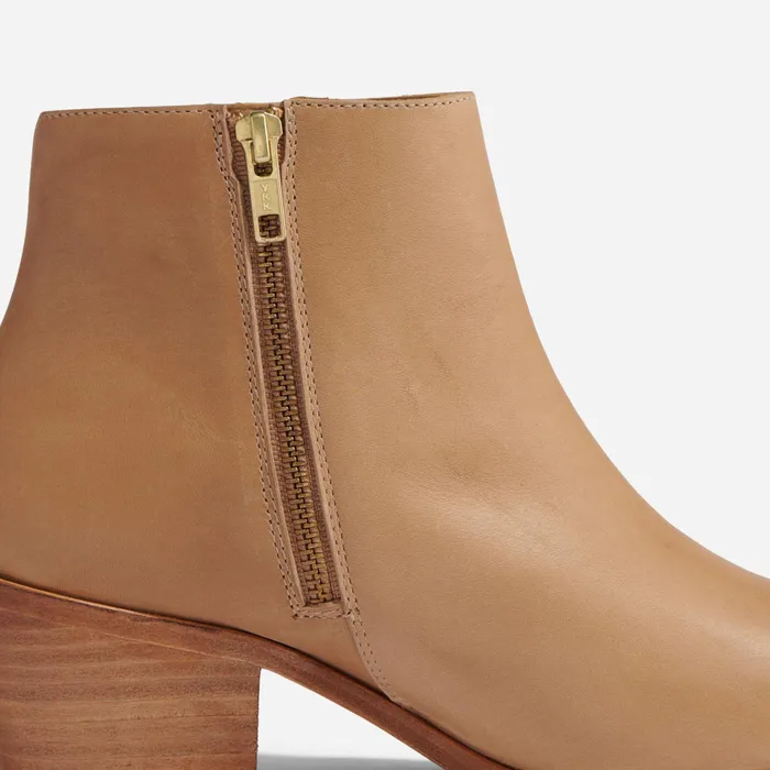 Women Nisolo Boots Marisa Inside Zip Boot Almond