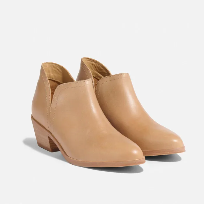 Women Nisolo Boots Mia Everyday Ankle Bootie Almond
