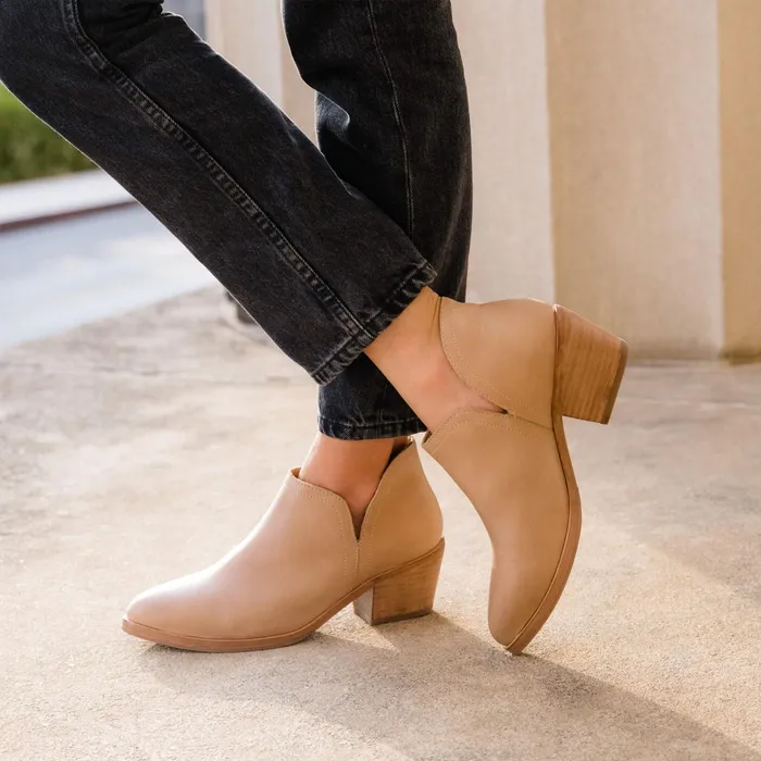 Women Nisolo Boots Mia Everyday Ankle Bootie Almond