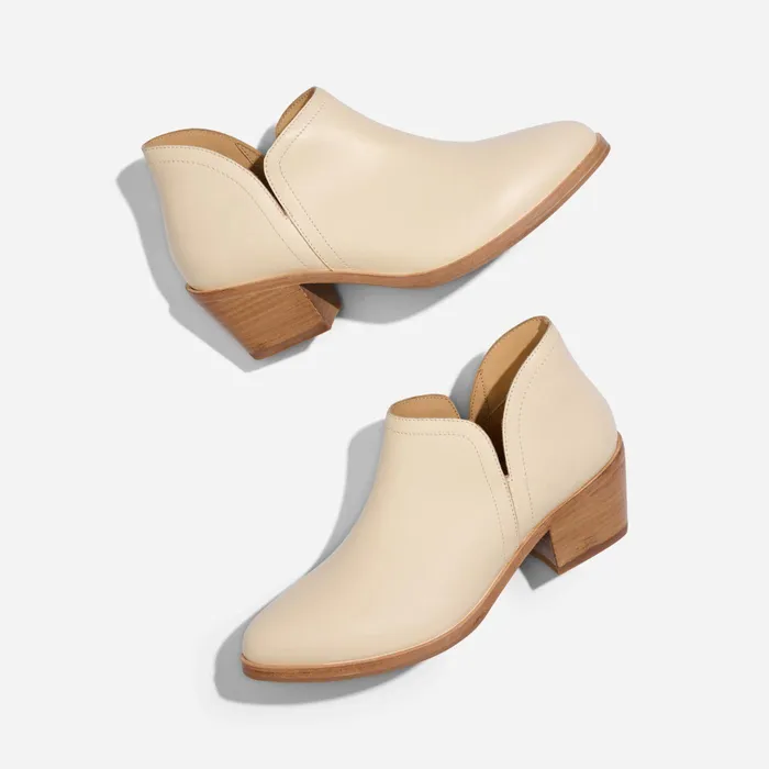 Women Nisolo Boots Mia Everyday Ankle Bootie Bone