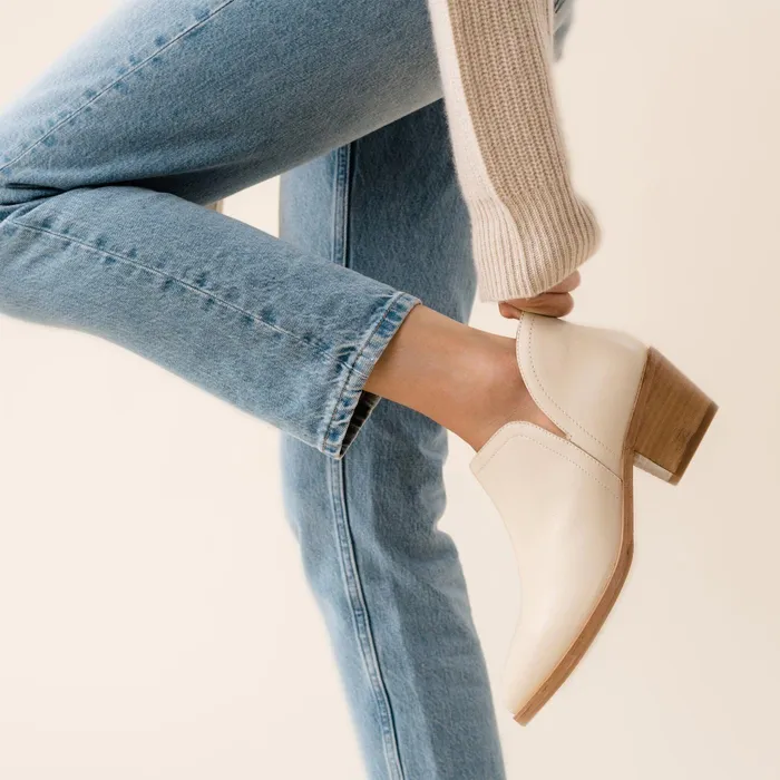 Women Nisolo Boots Mia Everyday Ankle Bootie Bone