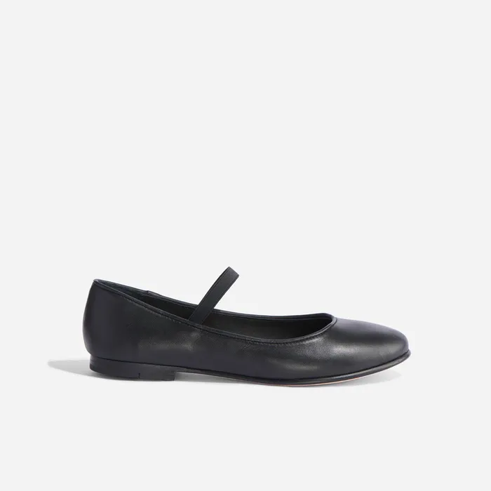 Women Nisolo Flats and Slip Ons Bea GoTo Mary Jane Black