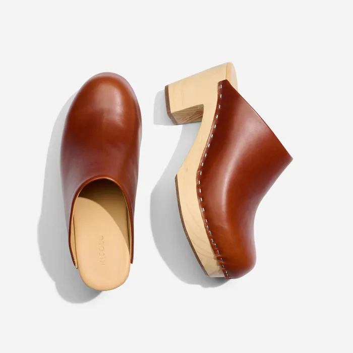 Women Nisolo Heels AllDay Heeled Clog Brandy
