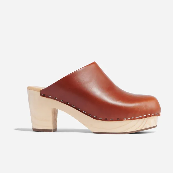 Women Nisolo Heels AllDay Heeled Clog Brandy