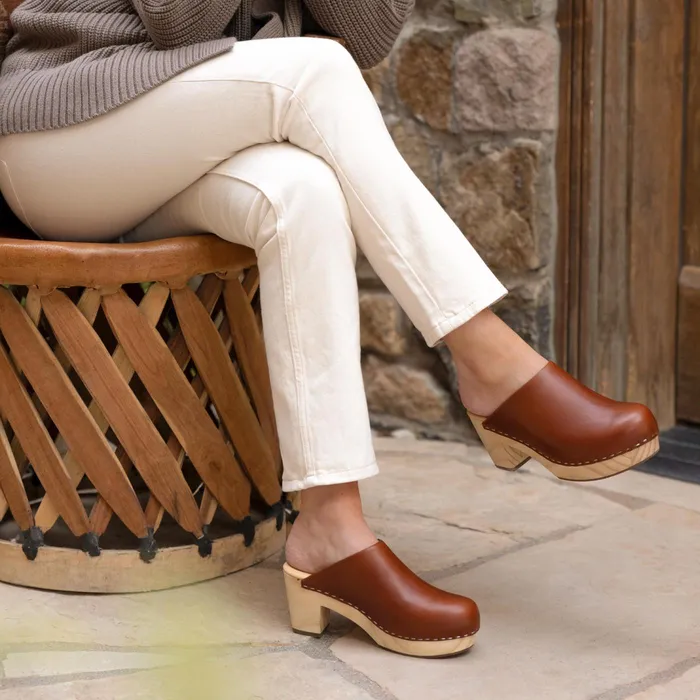 Women Nisolo Heels AllDay Heeled Clog Brandy