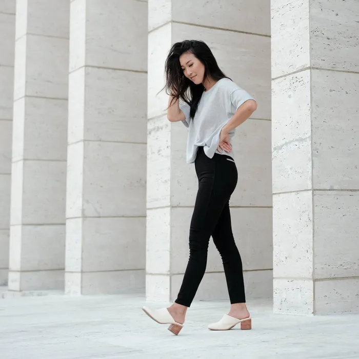 Women Nisolo Heels AllDay Heeled Mule Bone