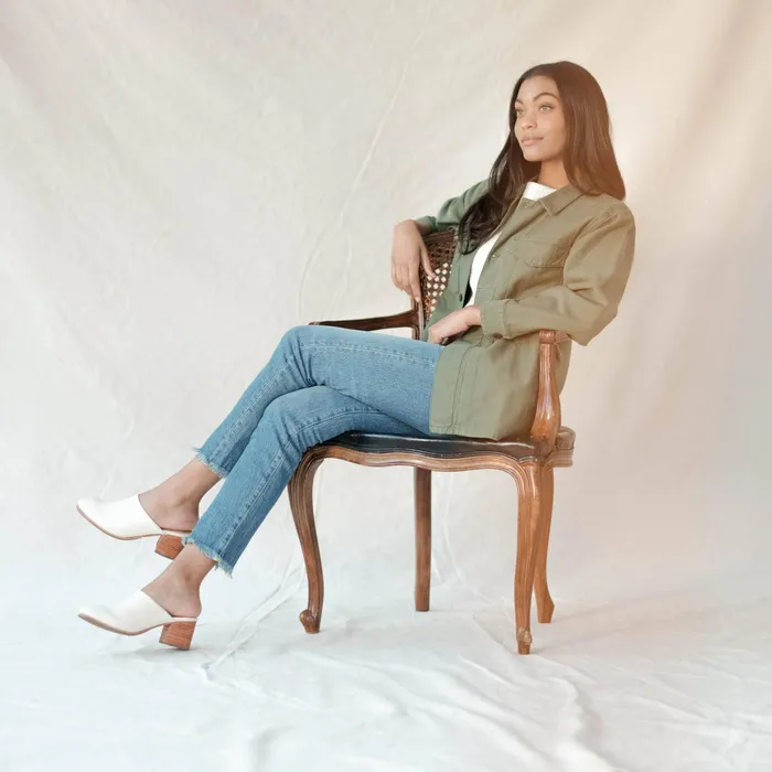 Women Nisolo Heels AllDay Heeled Mule Bone