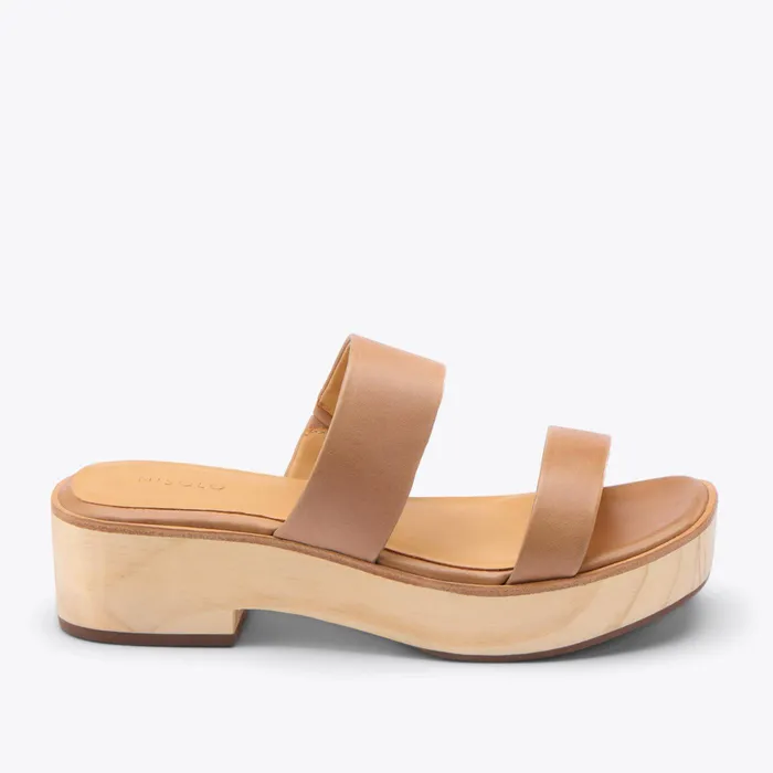 Women Nisolo Heels Ellie AllDay Clog Almond