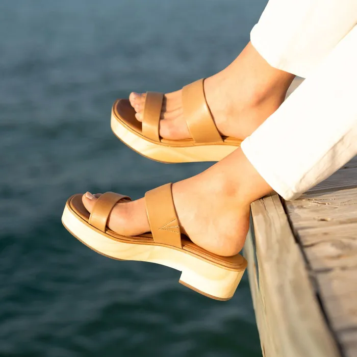 Women Nisolo Heels Ellie AllDay Clog Almond