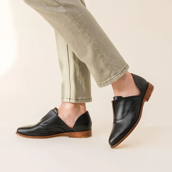 Women Nisolo Loafers and Mules Emma D039Orsay Oxford 20 Black