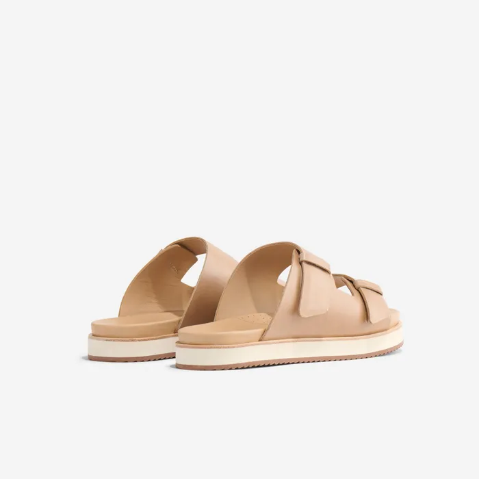 Women Nisolo Sandals Ella Flatform Slide Almond