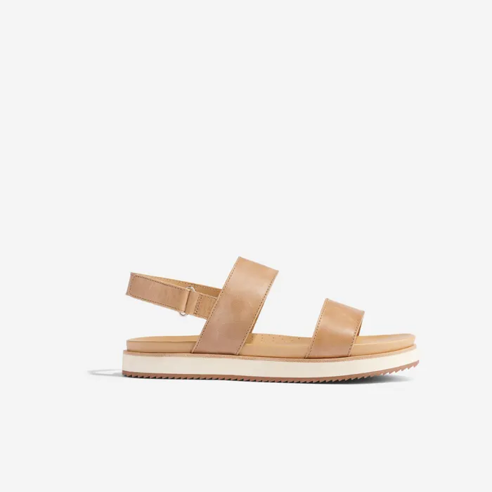 Women Nisolo Sandals GoTo Flatform Sandal 20 Almond