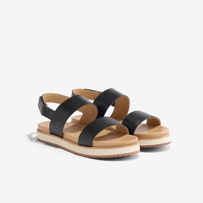 Women Nisolo Sandals GoTo Flatform Sandal 20 Black