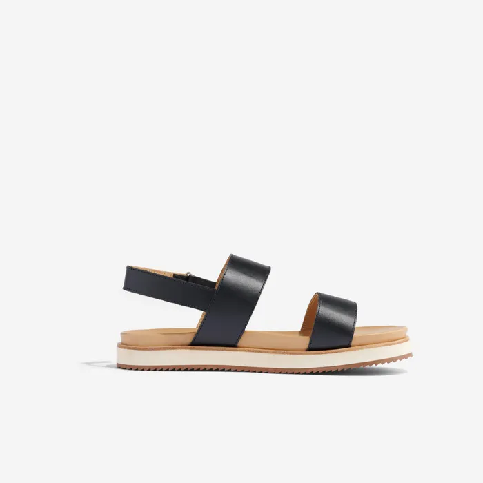 Women Nisolo Sandals GoTo Flatform Sandal 20 Black