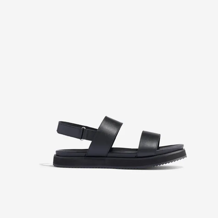 Women Nisolo Sandals GoTo Flatform Sandal 20 BlackBlack