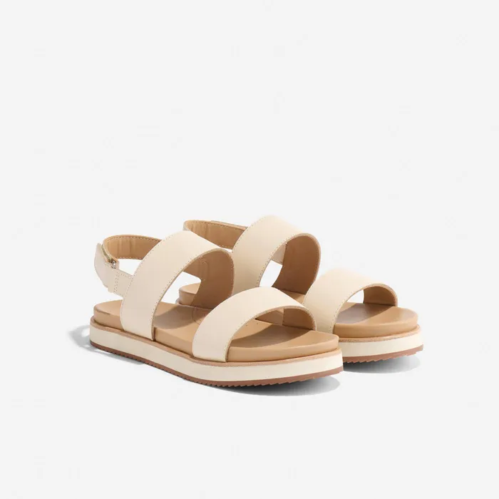Women Nisolo Sandals GoTo Flatform Sandal 20 Bone