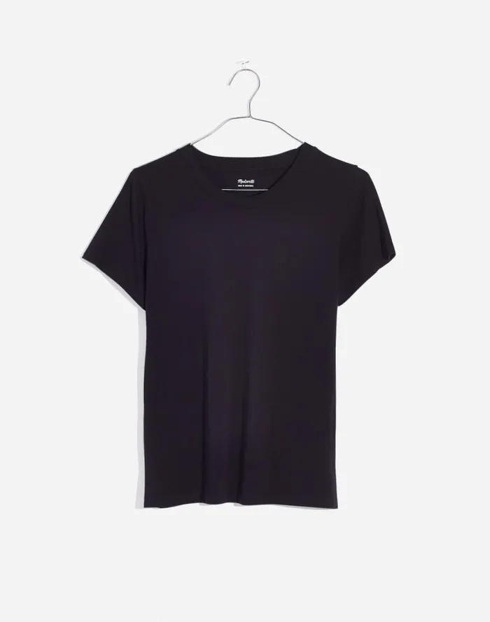 Women Northside Vintage Tee True Black Madewell Tees