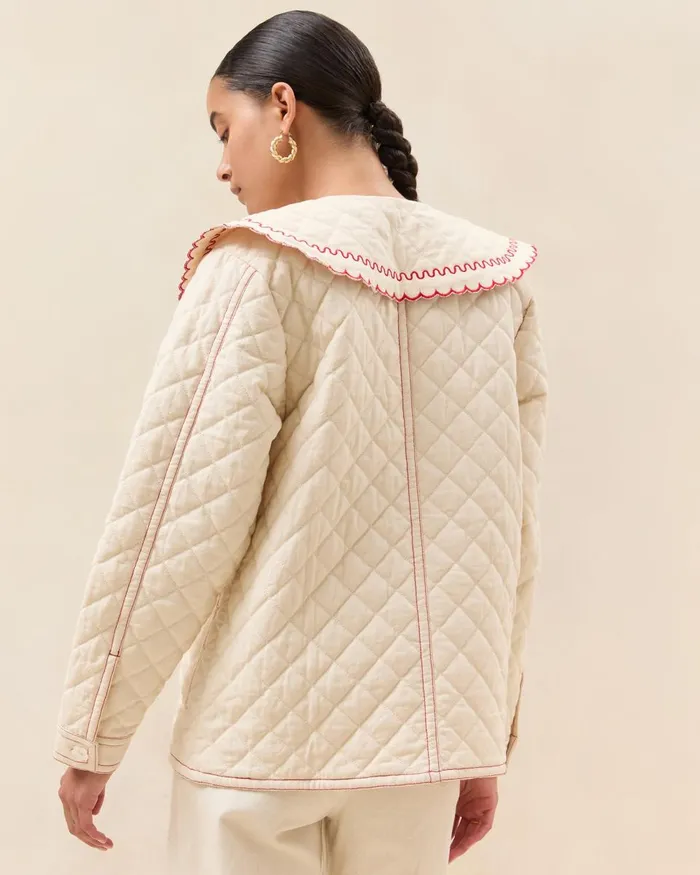 Women Outerwear Loeffler Randall James NaturalPoppy Workwear Jacket L Outerwear L Apparel Women Outerwear Loeffler Randall James NaturalPoppy Workwear Jacket L Outerwear L Apparel