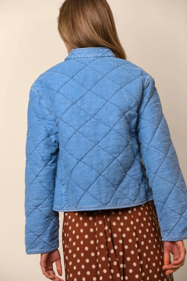 Women Outerwear RIXO Rhae Denim Women Outerwear RIXO Rhae Denim