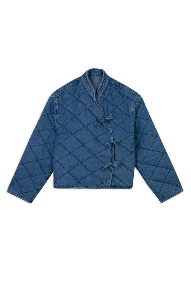 Women Outerwear RIXO Rhae Denim Women Outerwear RIXO Rhae Denim