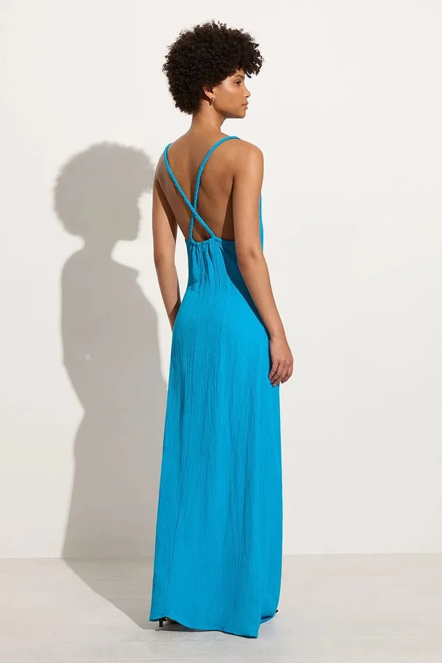 Women Palermo Maxi Dress Turquoise 8211 Final Sale Faithfull The Brand Dresses Women Palermo Maxi Dress Turquoise 8211 Final Sale Faithfull The Brand Dresses