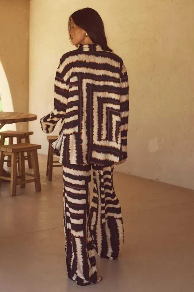 Women Pants Runaway The Label MONTARA PANT Noria Print
