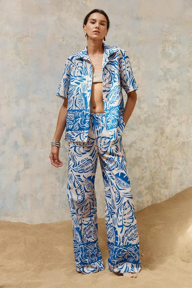 Women Pants Runaway The Label SANTINO PANT SANTINO PRINT Santino Pant Santino Print