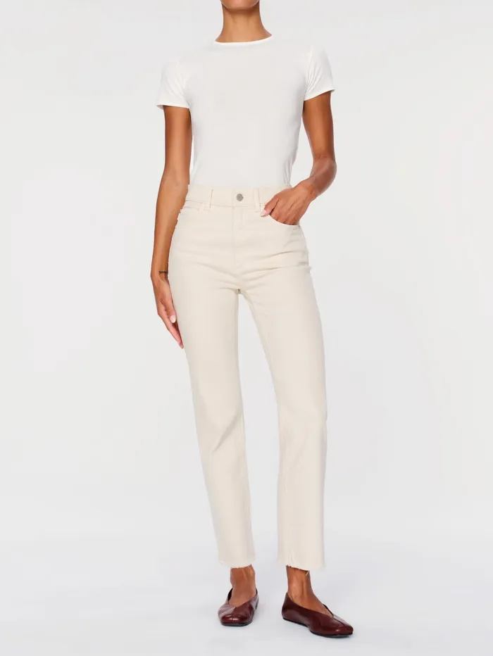 Women Patti Straight High Rise Vintage Ankle Jeans DL1961 Straight