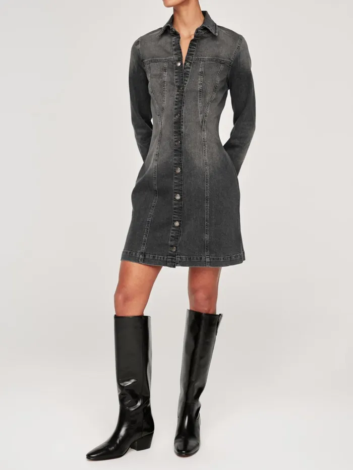 Women Payton Denim Dress Long Sleeve Mini DL1961 ReadyToWear