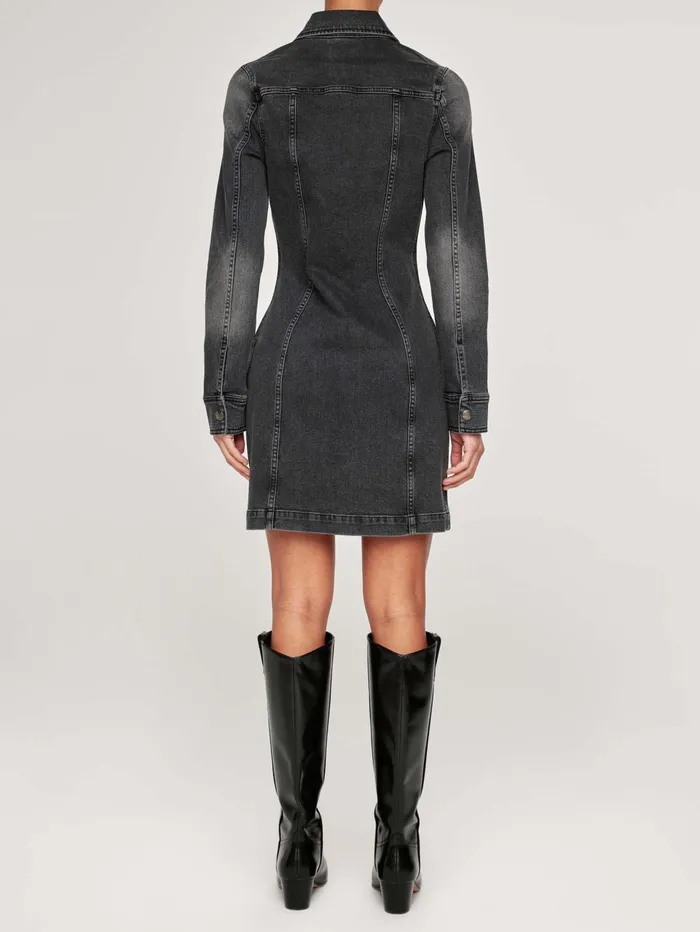 Women Payton Denim Dress Long Sleeve Mini DL1961 ReadyToWear