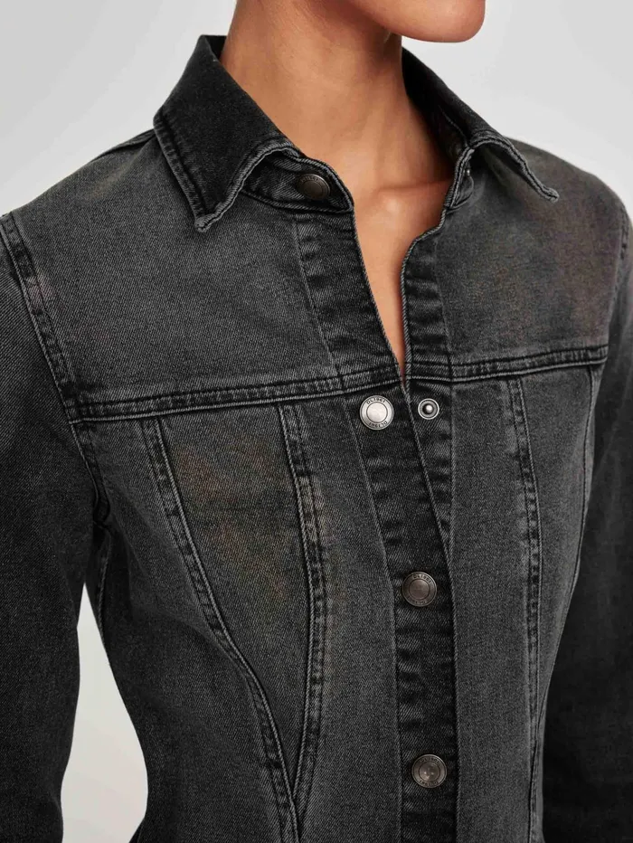 Women Payton Denim Dress Long Sleeve Mini DL1961 ReadyToWear
