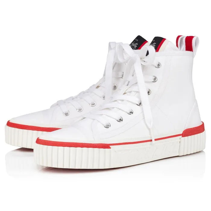 Women Pedro Woman Sneakers 8211 Canva 8211 White White Christian Louboutin Sneakers Women Pedro Woman Sneakers 8211 Canva 8211 White White Christian Louboutin Sneakers