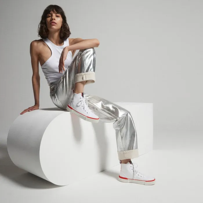 Women Pedro Woman Sneakers 8211 Canva 8211 White White Christian Louboutin Sneakers
