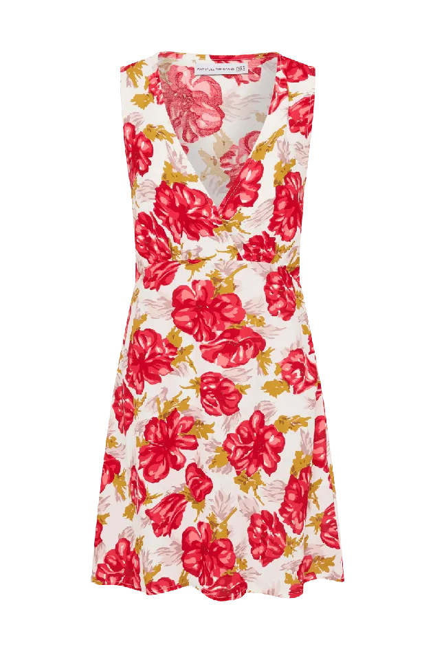 Women Penne Mini Dress Isadora Floral Red 8211 Final Sale Faithfull The Brand Dresses Women Penne Mini Dress Isadora Floral Red 8211 Final Sale Faithfull The Brand Dresses