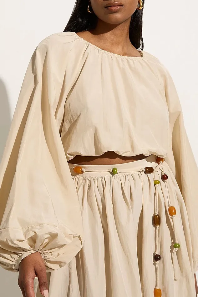 Women Pereira Top Creme 8211 Final Sale Faithfull The Brand Tops