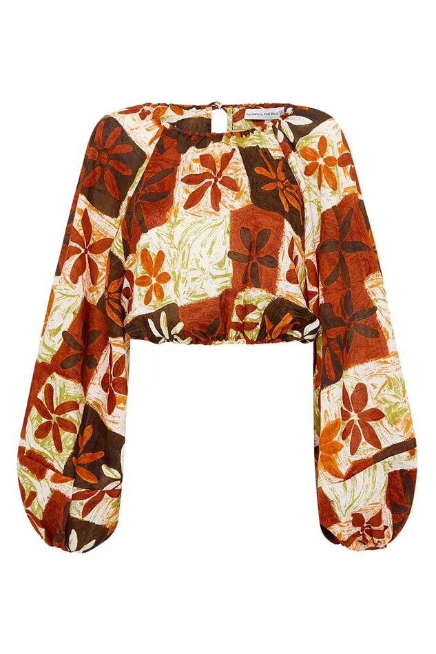 Women Pereira Top Tobago Floral 8211 Final Sale Faithfull The Brand Tops