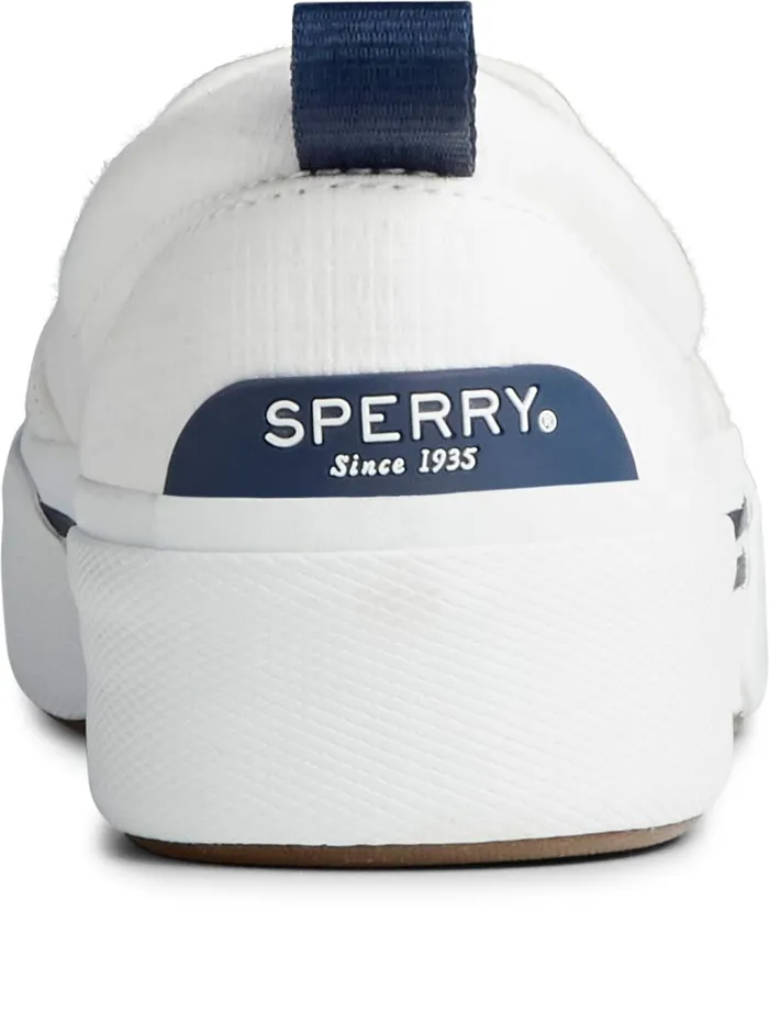 Women Pier Wave Platform Slip On Sneaker White Sperry Sneakers