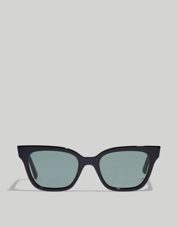 Women Pierport Sunglasses Black Coal Madewell Sunglasses